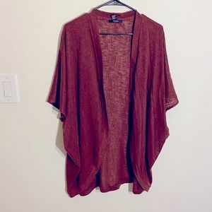 FOREVER 21 - Burgundy Cover Up/Cardigan